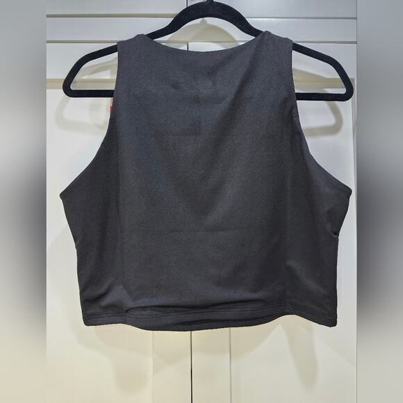 NWT Black Stretchy Tank Top (Size XL) - Picture 4 of 5